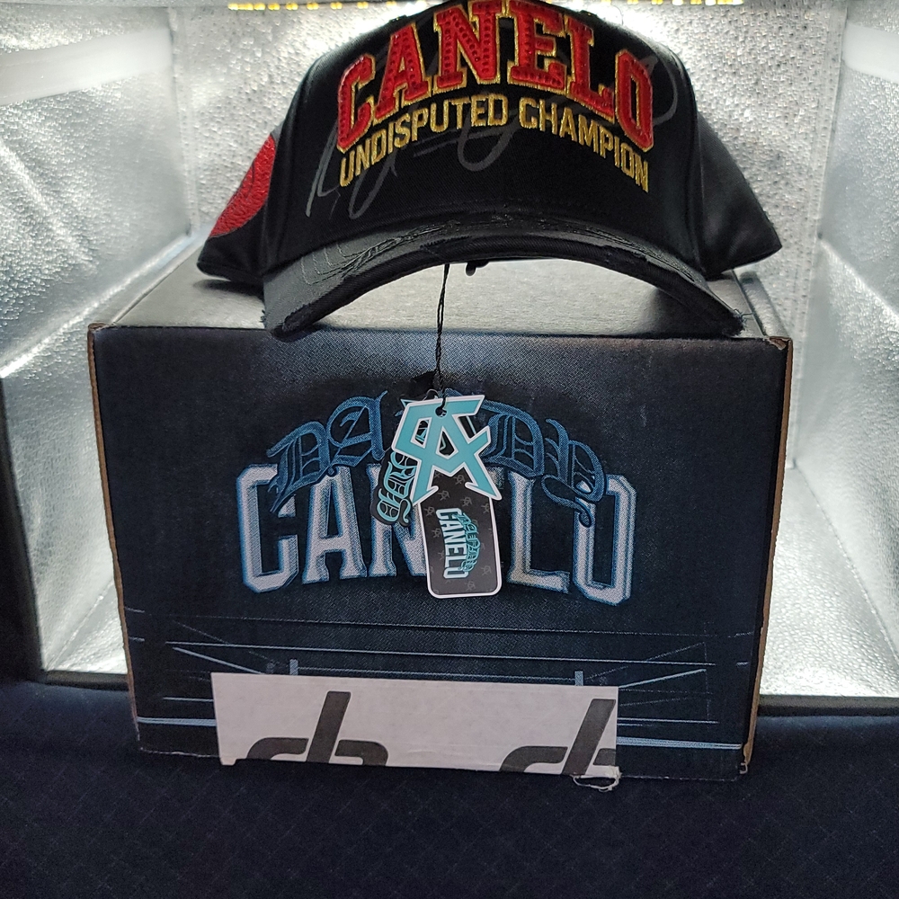 Canelo Undisputed Champion Black Cap View 3